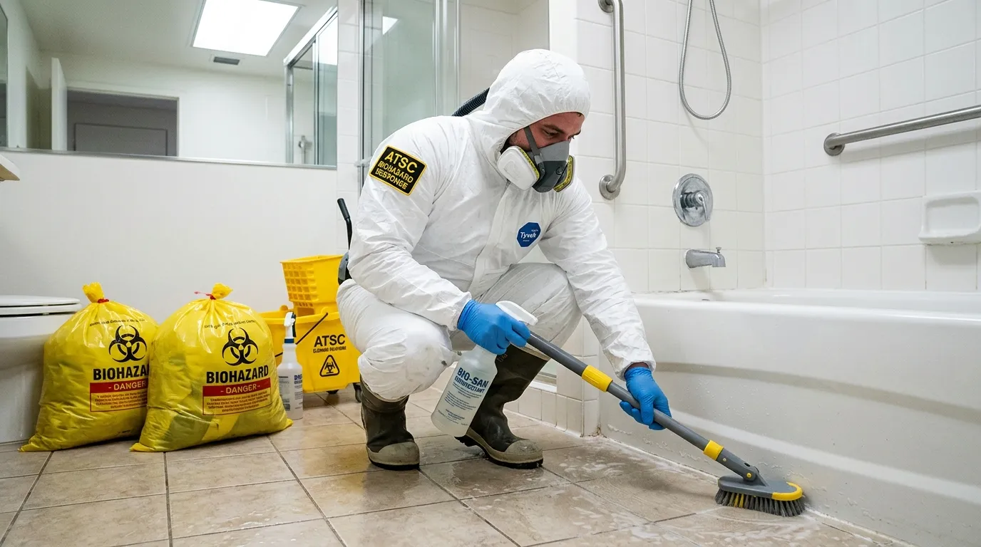 Decontamination equipment deployed for Blood Cleanup in Des Plaines